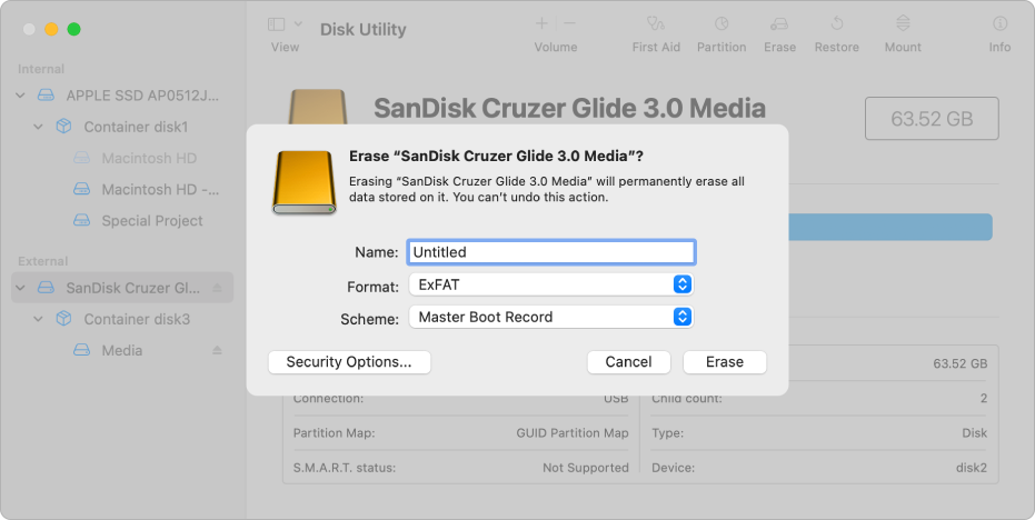 format thumb drive on mac for pc 2018